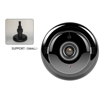 Wireless WiFi camera with stand and memory card from Teal Simba, showing the camera body, adjustable stand, and installed memory card.