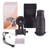 Teal Simba waterproof monocular telescope with night vision for outdoor sports and wildlife observation.