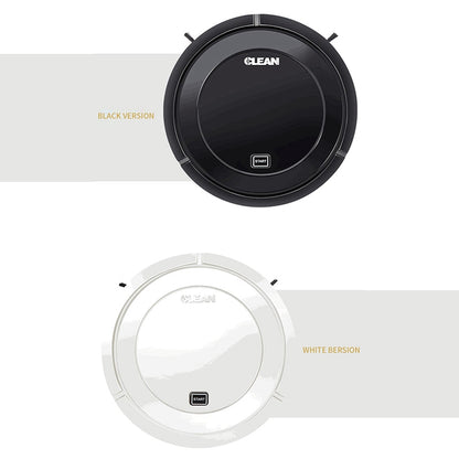 Teal Simba automatic sweeping robot vacuum cleaner navigating hardwood floor in a home setting.