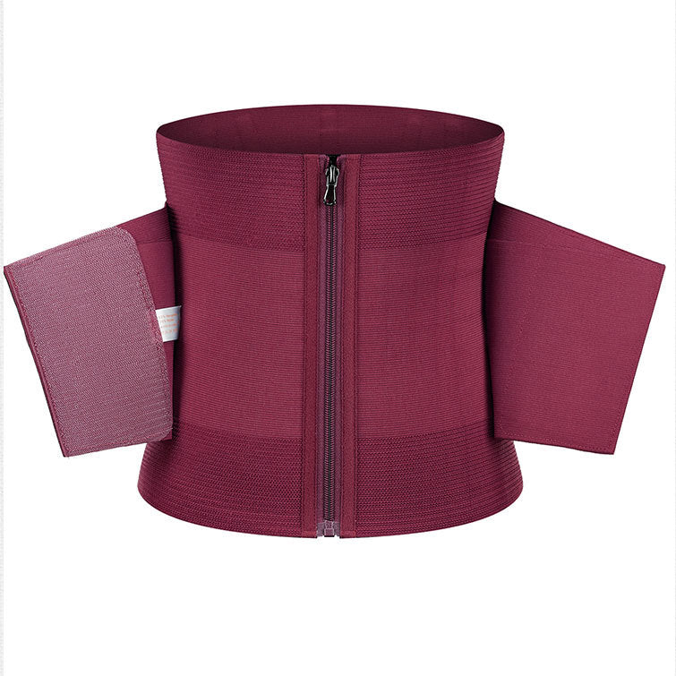 Apricot Smudge waist trainer for women, body shaping waist corset belt with adjustable fit and supportive design.