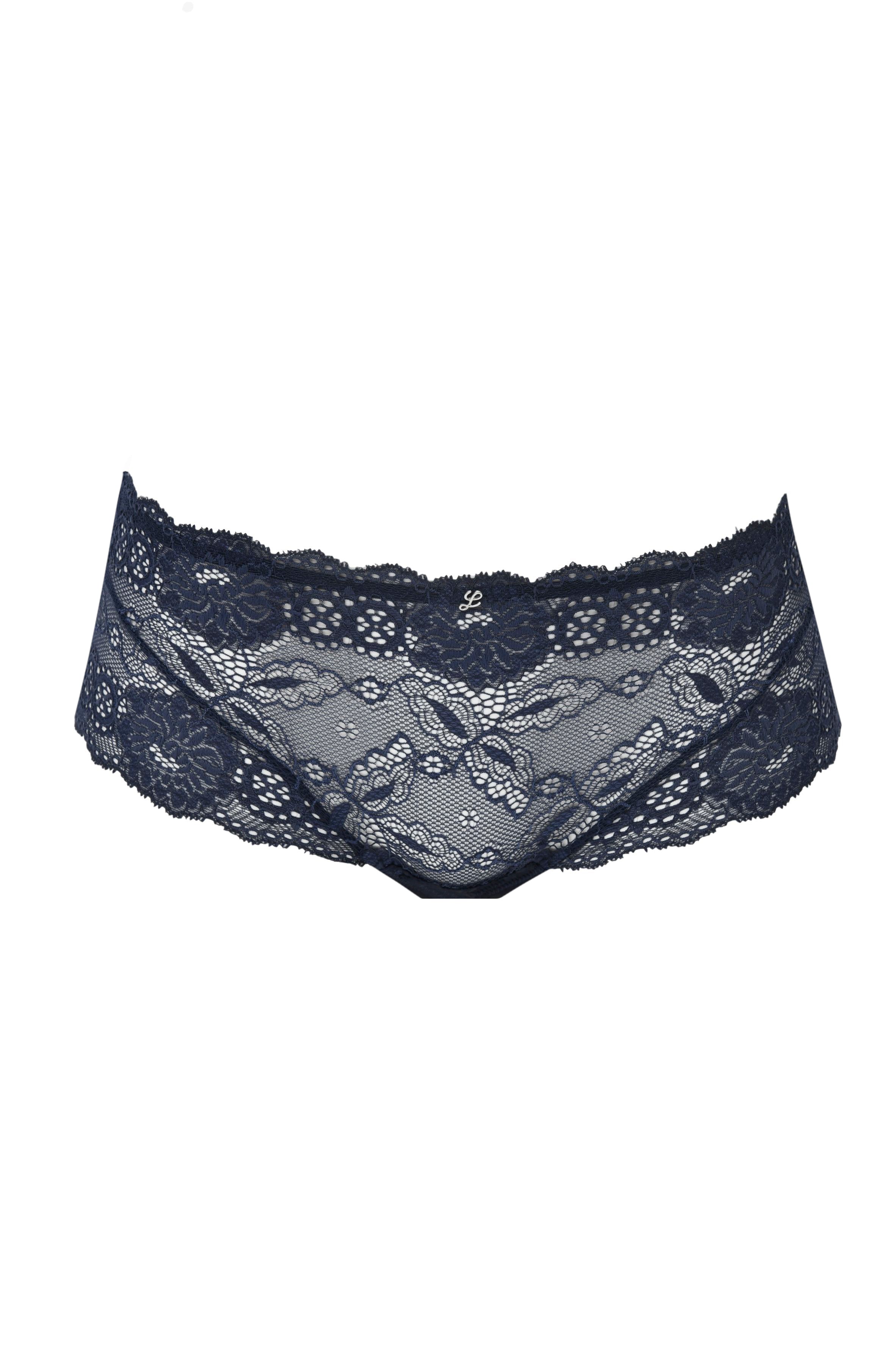 Turquoise Atalanta Feel Good Line culottes in soft lingerie fabric, featuring a relaxed fit and delicate waistband.