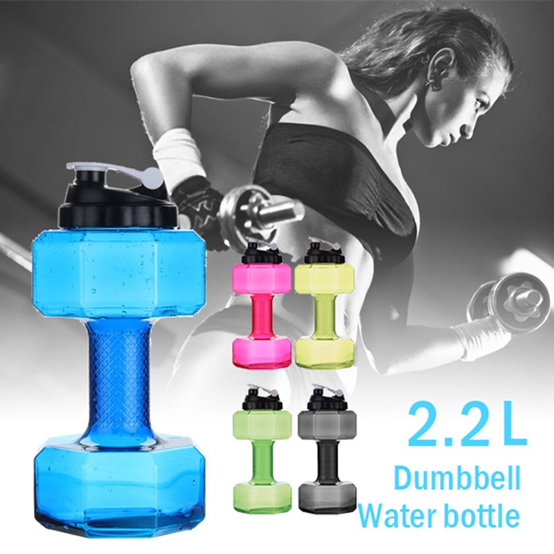 Fuchsia Molly funny dumbbell water bottle with a playful design, perfect for fitness and hydration.