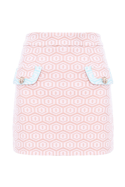 Brown Pontus Barbie skirt featuring a stylish, colorful design perfect for fashion-forward Barbie dolls.