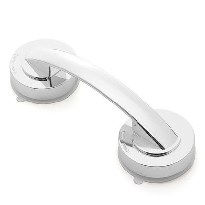 Teal Simba suction cup grab bar handle for home safety, with strong suckers and sturdy design for secure support.