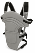 Gray Themis 3-in-1 ergonomic adjustable sling carrying bag for kids and babies, shown in grey with adjustable straps and multiple compartments.