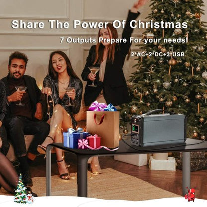Teal Simba FlashFish 300W solar generator portable power station with 60000mAh capacity and multiple charging ports.