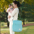 Maroon Chronos portable diaper bag backpack for kids and babies with multiple compartments and adjustable straps.