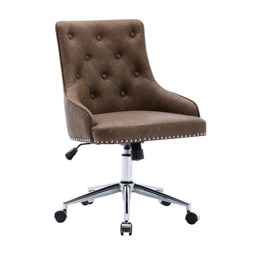 Teal Simba home office desk chair, leisure chair for bedroom or living room, with cushioned seat and modern design.