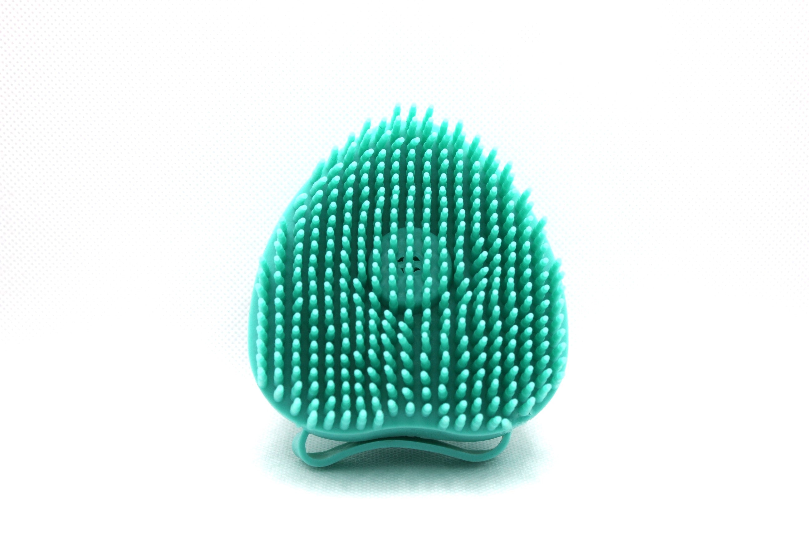 Sky Pandion BrushPro Bath Brush for pets, featuring a comfortable handle and soft bristles ideal for easy pet bathing.
