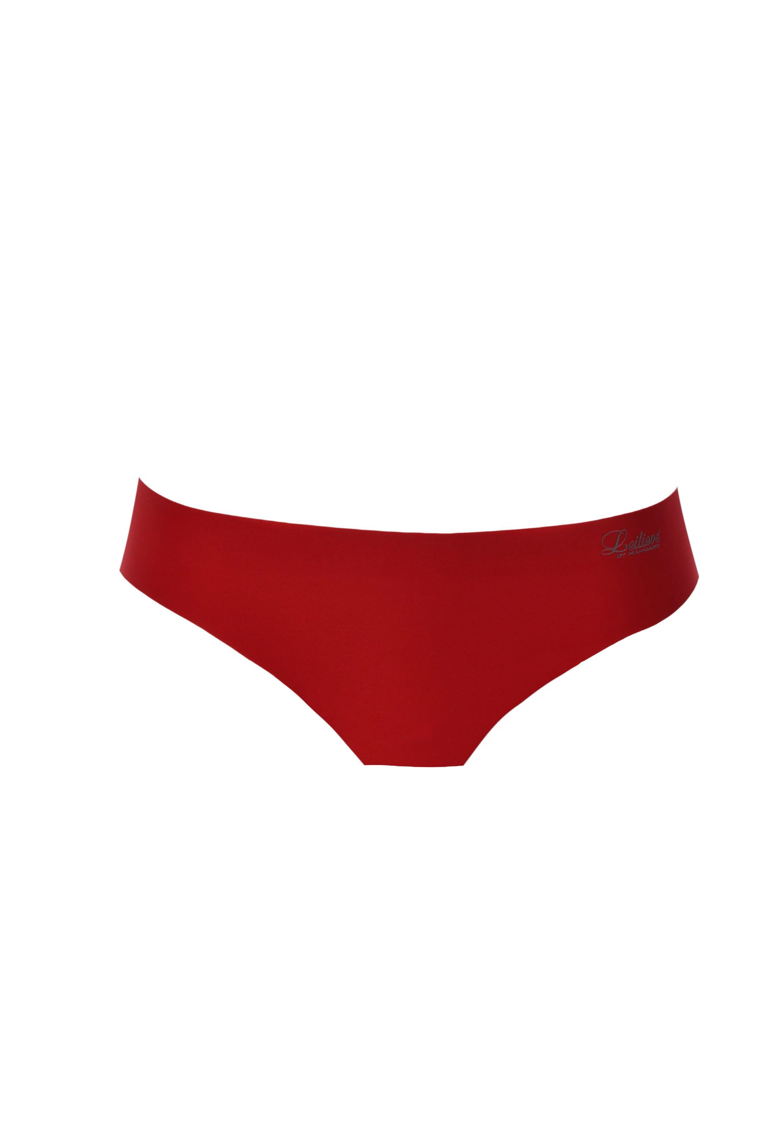 Turquoise Atalanta Invisible Line Brazilian microfiber laser cut lingerie with seamless design and delicate detailing.
