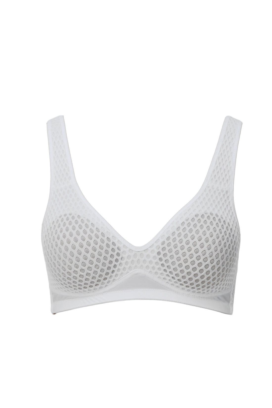 Turquoise Atalanta 3D fitness bra in sleek, supportive lingerie with textured fabric and adjustable straps, designed for active wear.
