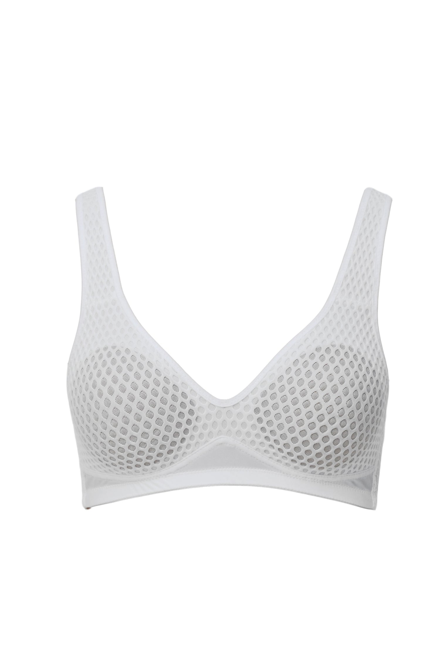 Turquoise Atalanta 3D fitness bra in sleek, supportive lingerie with textured fabric and adjustable straps, designed for active wear.