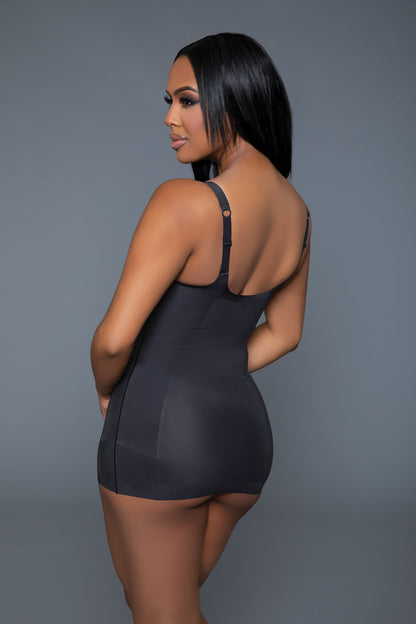 Magenta Caeneus Stay Sexy Shaper Top, stylish and form-fitting blouse designed to enhance silhouette, shown in image.