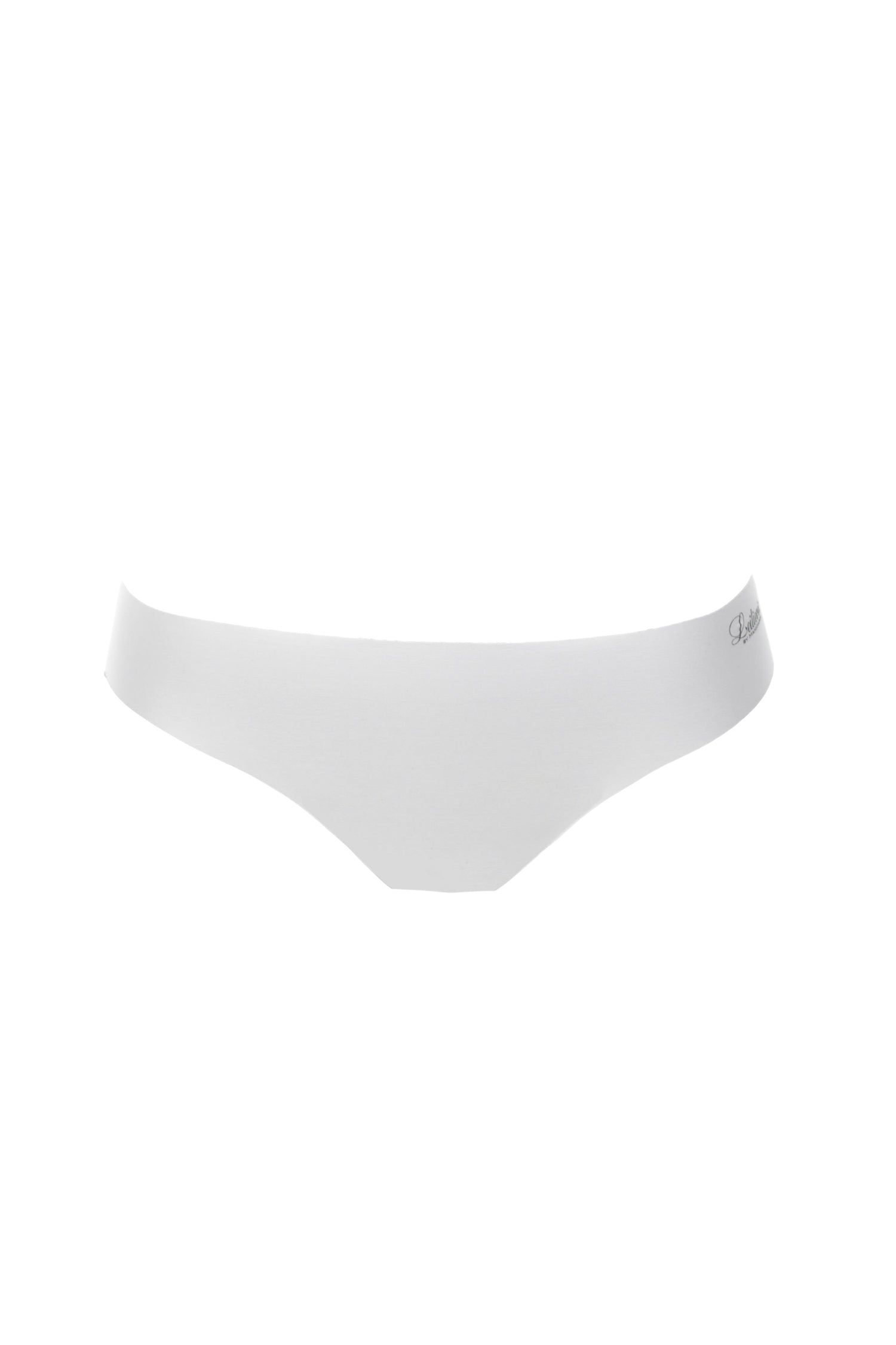 Turquoise Atalanta Invisible Line Brazilian microfiber laser cut lingerie showing smooth, seamless design with delicate edges.