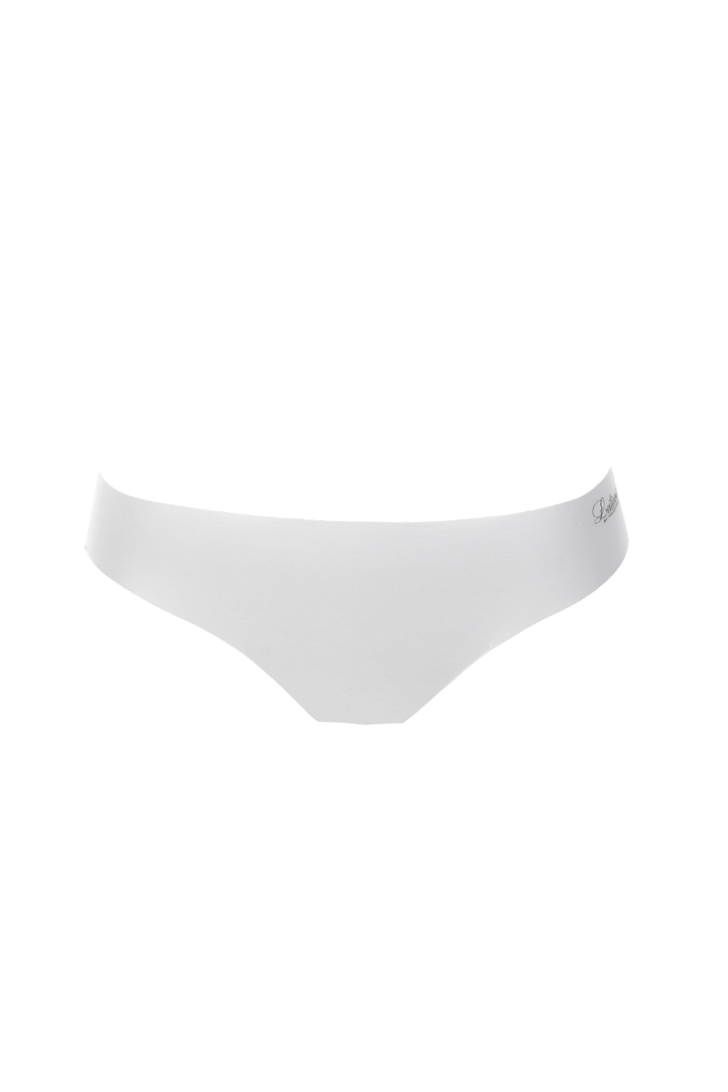 Turquoise Atalanta Invisible Line Brazilian microfiber laser cut lingerie showing smooth, seamless design with delicate edges.