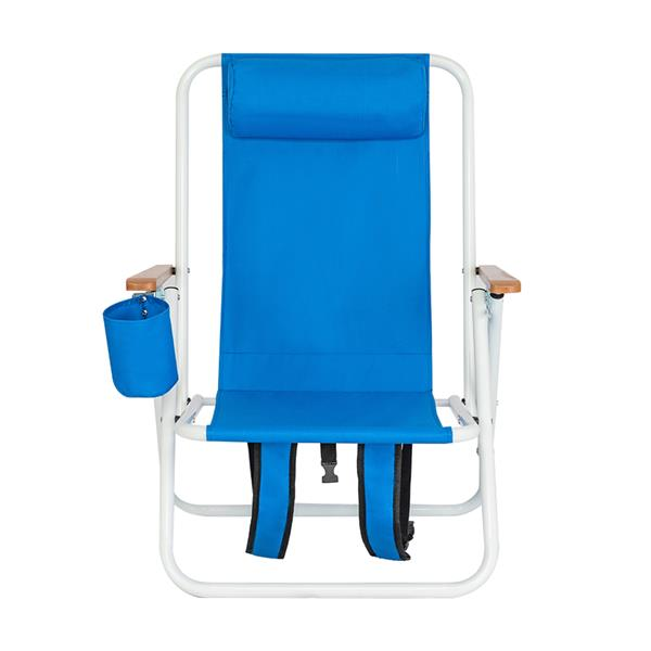 Lilac Milo portable high strength beach chair with adjustable headrest, outdoor sports and outdoor gear product image