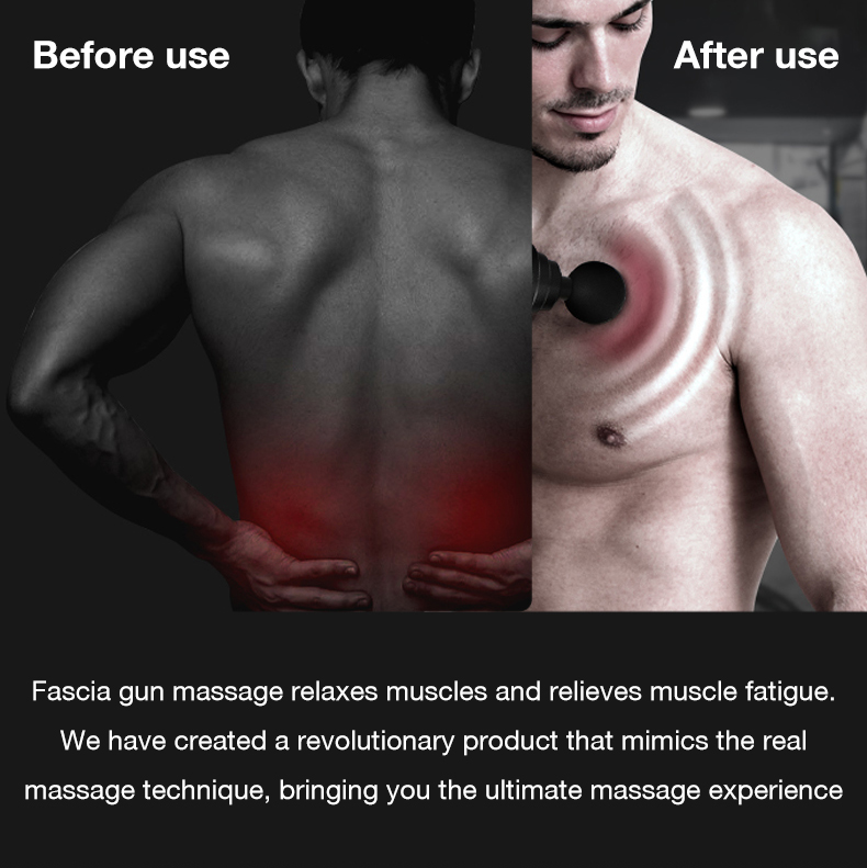 Teal Simba portable deep tissue massager with electric brushless motor and ergonomic design for muscle relief and therapy.