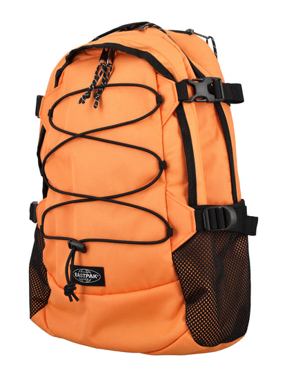 Jade Ajax Eastpak sports training and camping outdoor backpack with multiple compartments and adjustable straps.
