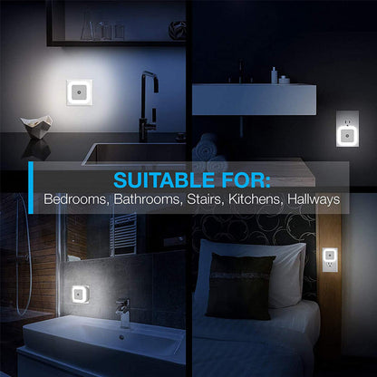 Teal Simba LED sensor night light for baby bedroom with auto sensor control, providing soft illumination in the dark.