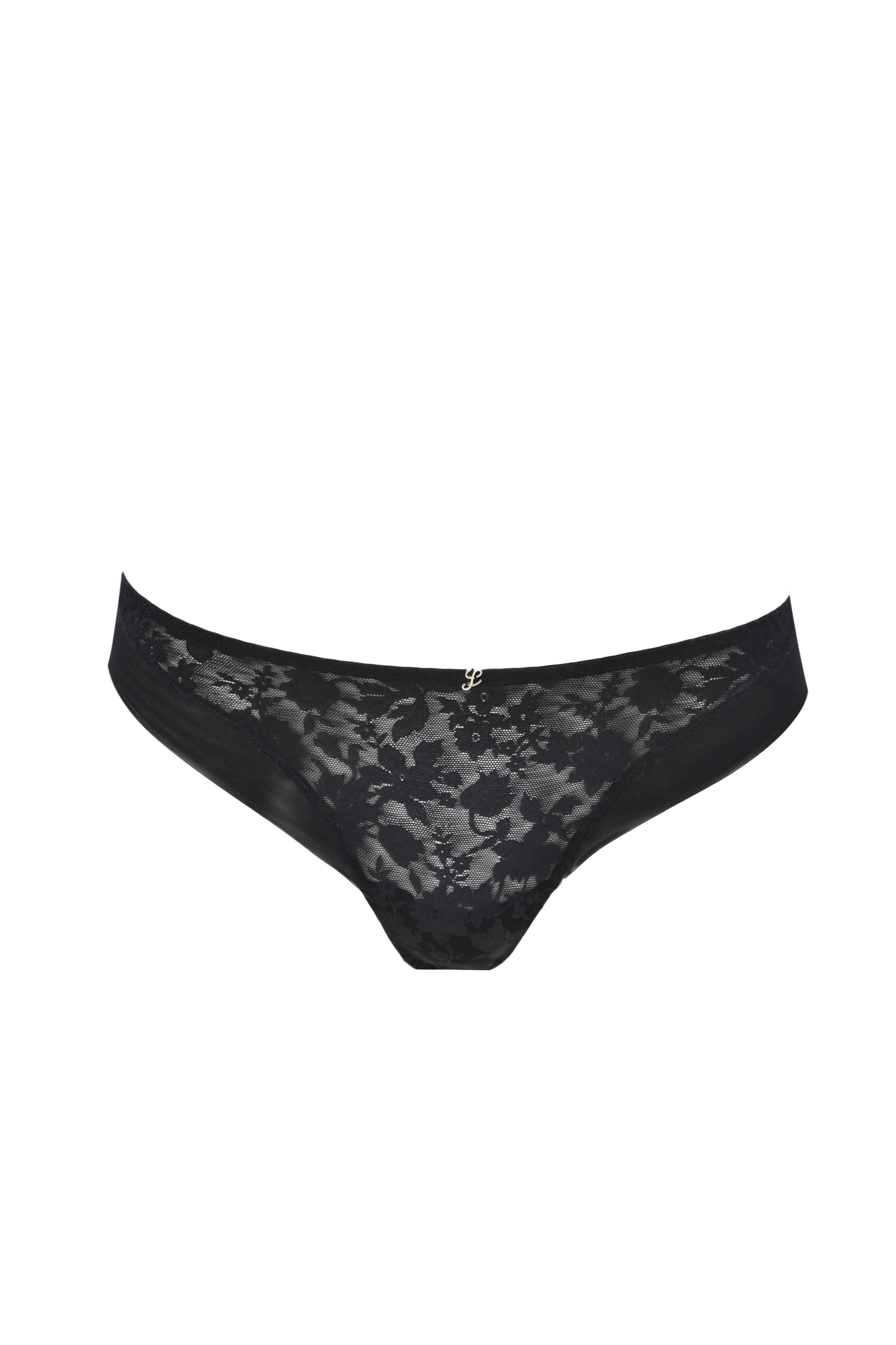 Turquoise Atalanta Haute Couture line string lingerie with delicate fabric and intricate detailing, designed for elegant undergarments.