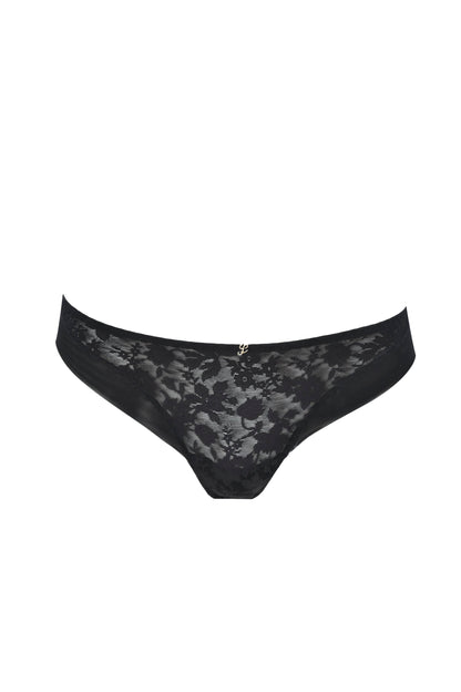 Turquoise Atalanta Haute Couture line string lingerie with delicate fabric and intricate detailing, designed for elegant undergarments.