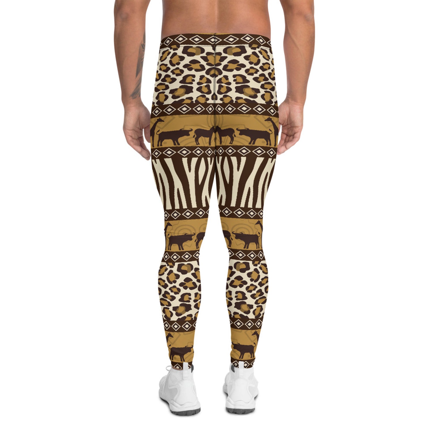 Maroon Sooty safari animals men&