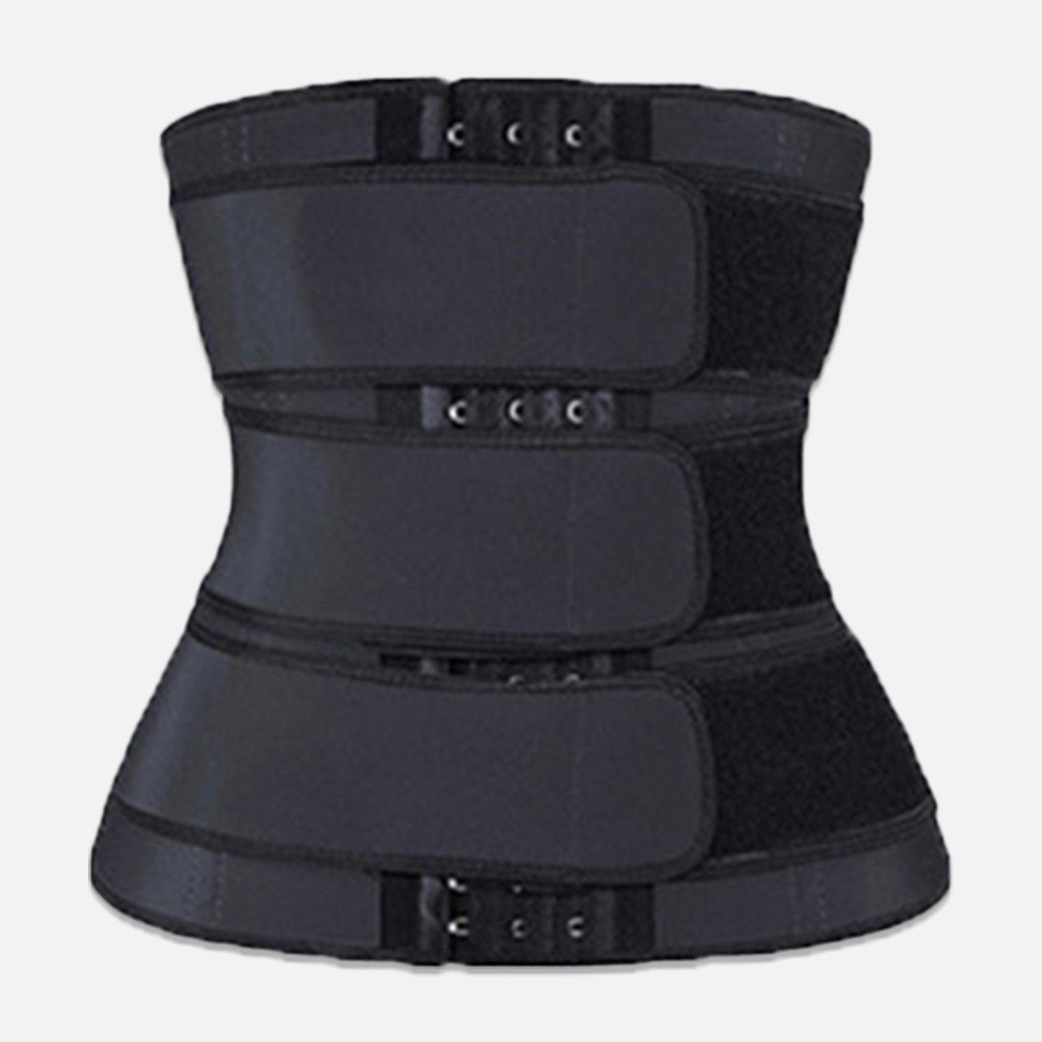 Fuchsia Thalassa women’s waist trainer belt for activewear, designed to help with weight loss during workouts.