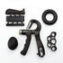 Lilac Milo Gym Fitness Adjustable Hand Grip Set with rubber handles for strength training and grip exercises.