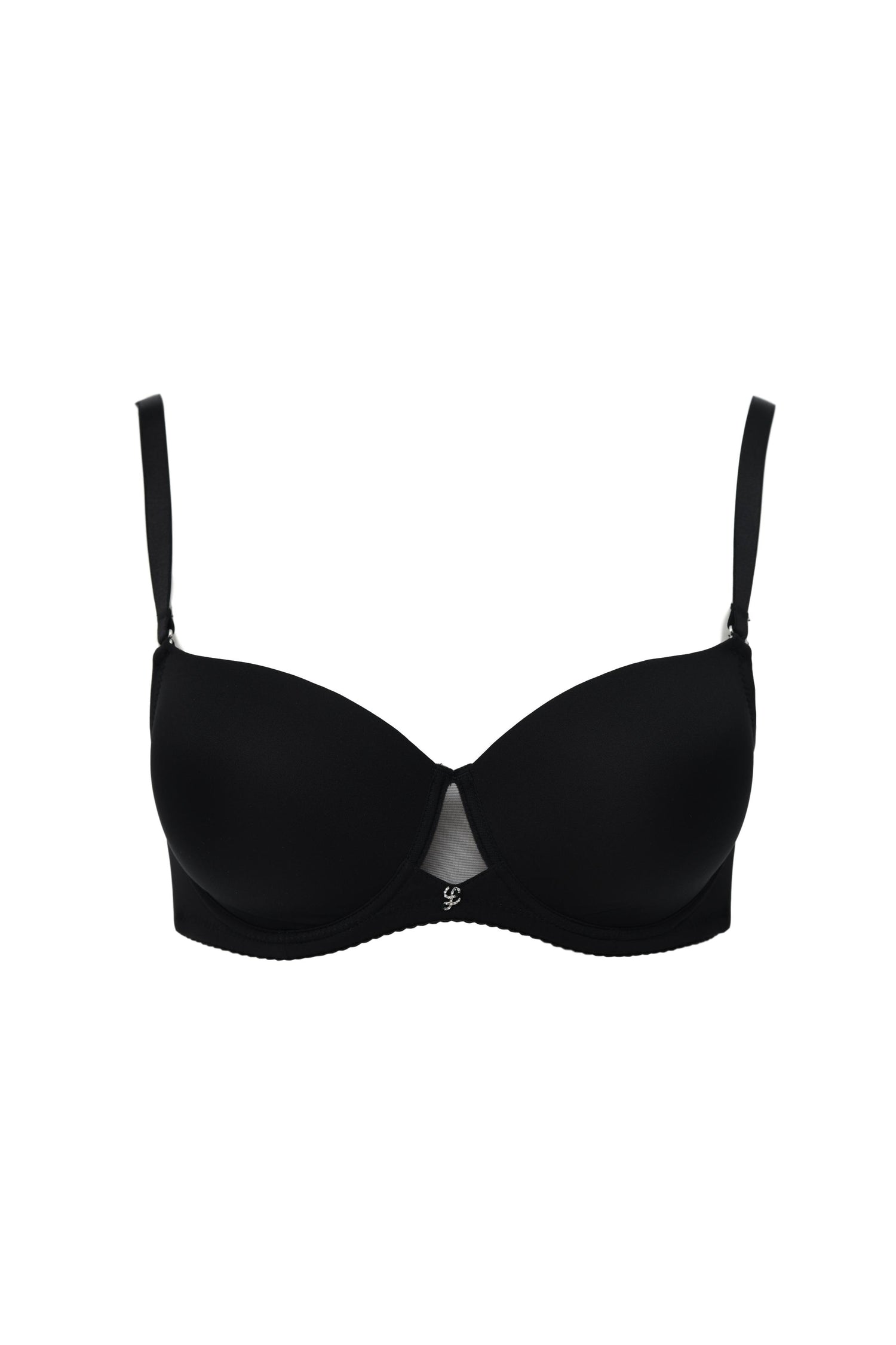Turquoise Atalanta Elegance Line bra with pre-shaped cups in C, D, E, featuring a smooth, supportive lingerie design.