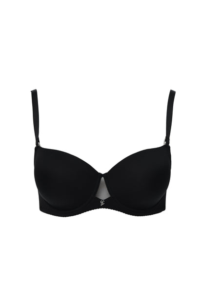 Turquoise Atalanta Elegance Line bra with pre-shaped cups in C, D, E, featuring a smooth, supportive lingerie design.