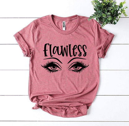 Agate Flawless T-shirt in soft fabric, featuring a classic fit with a round neckline and short sleeves.