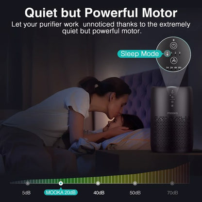 Teal Simba air purifier for large rooms with H13 HEPA filter, home air cleaner for improved indoor air quality.