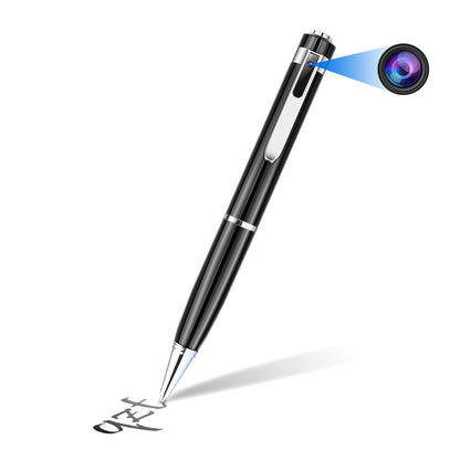 Teal Simba 1080P HD mini camcorder pen with built-in DVR, sports design, and hidden camera for discreet audio and video recording.