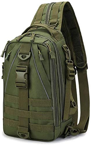 Amethyst Osage waterproof fishing gear backpack with multiple compartments and adjustable straps for outdoor fishing adventures.