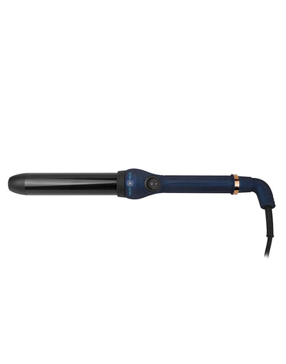 Sky Blue Thrace Hauteness Max Volume 32mm clipless hair curler with a sleek design for voluminous, styled curls.
