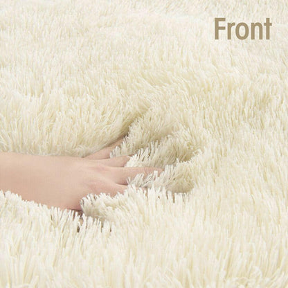 Yellow Pandora ultra soft faux fur throw blanket for cozy home and garden decor, featuring plush, luxurious fabric in a warm hue.