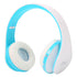 Wireless Bluetooth headset with microphone from Lilac Milo, foldable design, featuring ear cups and a built-in mic for hands-free calls.