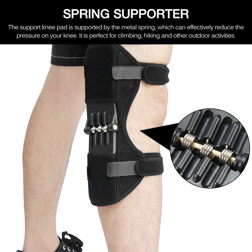 Breathable Teal Simba joint support knee pads with knee booster for sports and outdoor activities, providing comfort and stability.