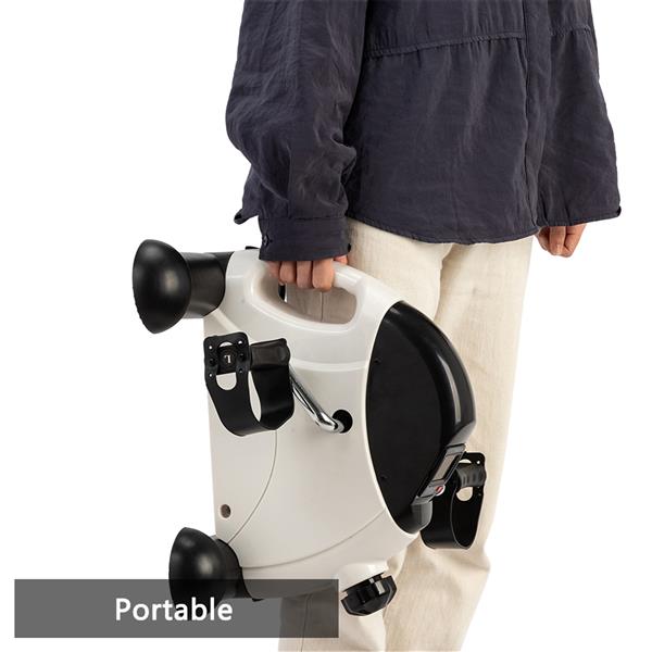 Teal Simba mini exercise bike for hands and feet, portable home use fitness equipment with adjustable resistance.