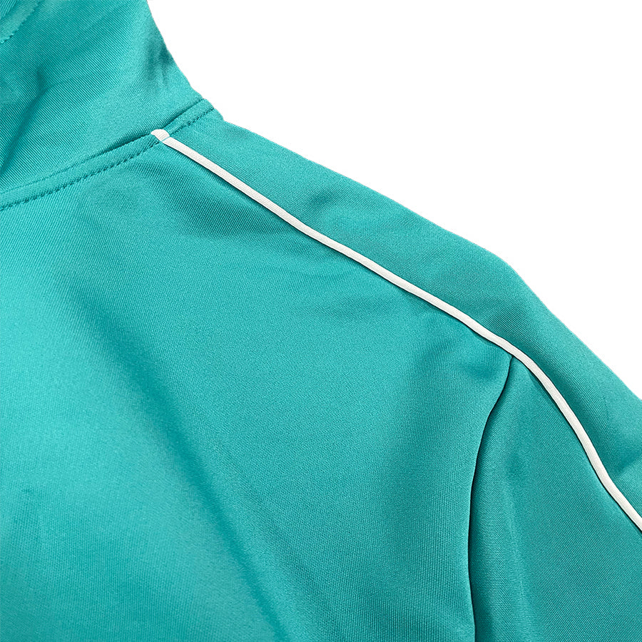 Lime Milo flare stacked track suit with matching jacket and pants, activewear set featuring stylish flare design and comfortable fit.