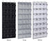 Turquoise Pandion over door shoe organizer with 28 pockets hanging on a door, ideal for closet storage and organization.