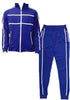 Lime Milo Jordan Tape Track Jacket and Jogger Set in activewear style, featuring sporty design with contrasting tape details.