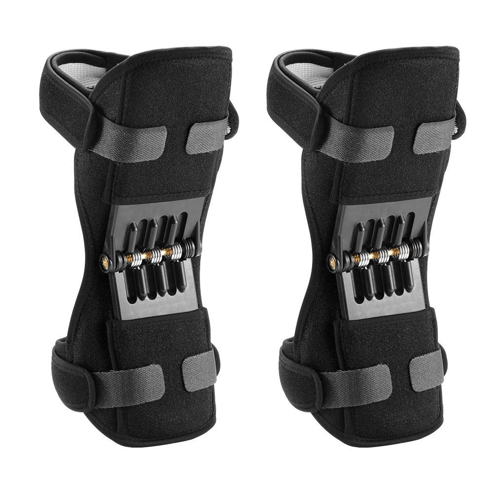 Teal Simba breathable joint support knee pads with added knee booster for sports and outdoor activities.