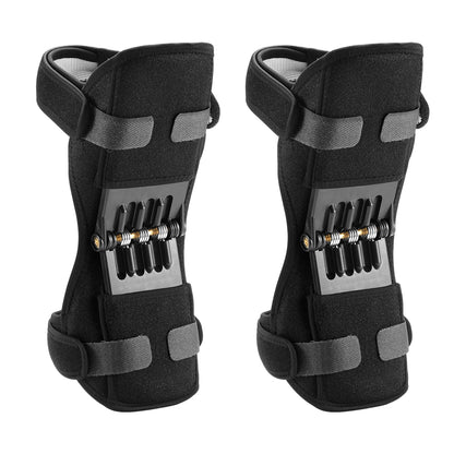 Teal Simba breathable joint support knee pads with added knee booster for sports and outdoor activities.