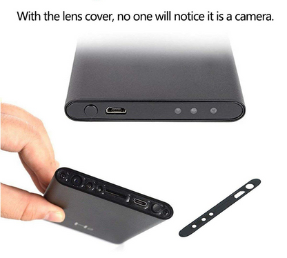 Teal Simba 1080P HD home security camera with mobile power bank, compact tech accessory for home surveillance and portable monitoring.