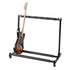 Lilac Milo triple folding guitar holder rack stand for home and garden, with three padded arms for secure guitar storage.