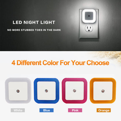 Teal Simba LED sensor night light for baby bedrooms with automatic sensor control, providing soft illumination.