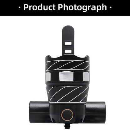 Lilac Milo LED bicycle headlight with 20000 lumens, racing bike front light, bright outdoor sports and cycling accessory