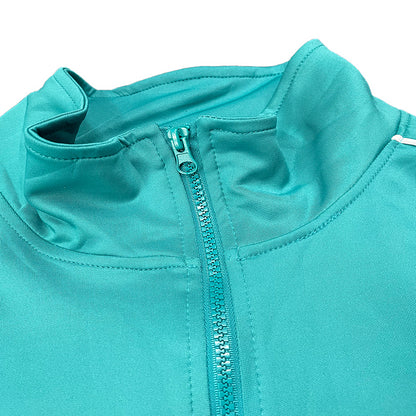 Lime Milo flare stacked track suit set with matching jacket and pants, stylish activewear for casual or athletic wear.