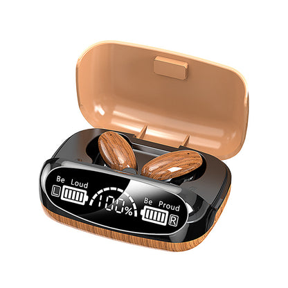 Lilac Milo TWS Wireless Headphones with Bluetooth 5.2, stereo sound, sport earphones, compact design, tech accessories.